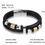 Miniatura: Pulsera para Hombre: Perfecta mezcla de Cuero y acero inoxidable. Plata y dorado
