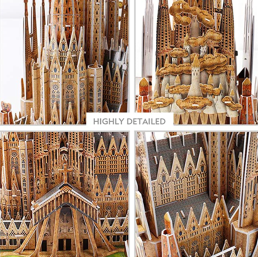 Miniatura: Sagrada Familia Rompecabezas 3D 184 piezas National Geographic