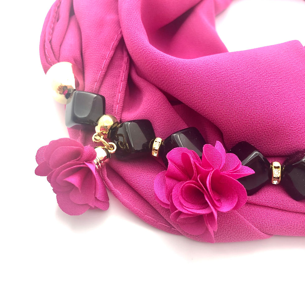 Miniatura: Chalinas con Collar Flores