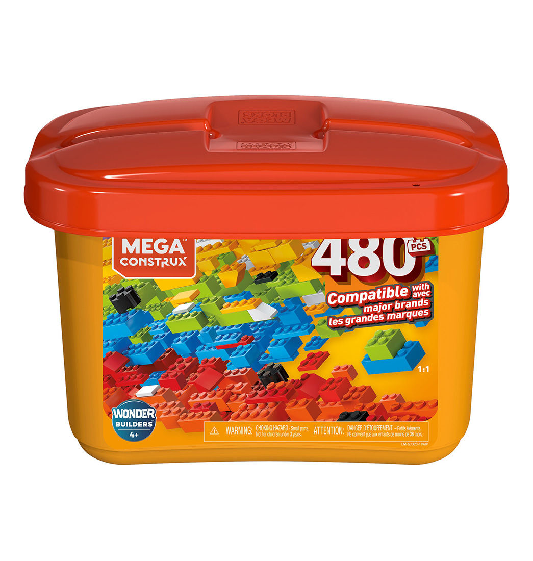 Mega Construx Caja de Construcción de 480 piezas