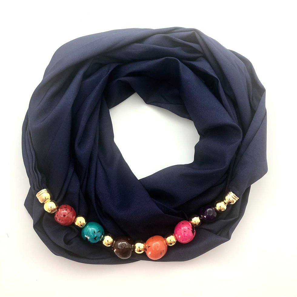 Miniatura: Pashminas Seda Pepas con Tapaboca