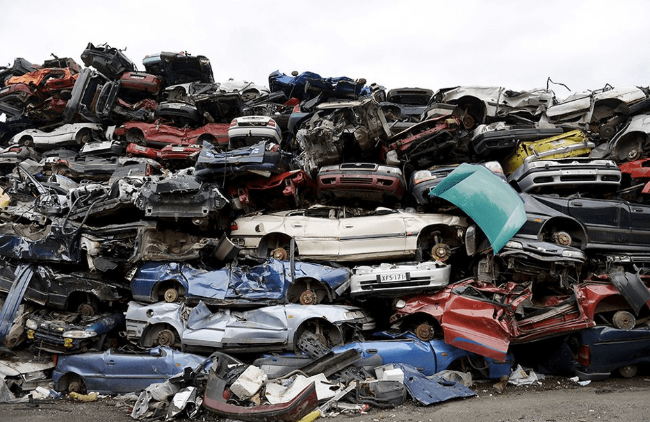 scrapping cars