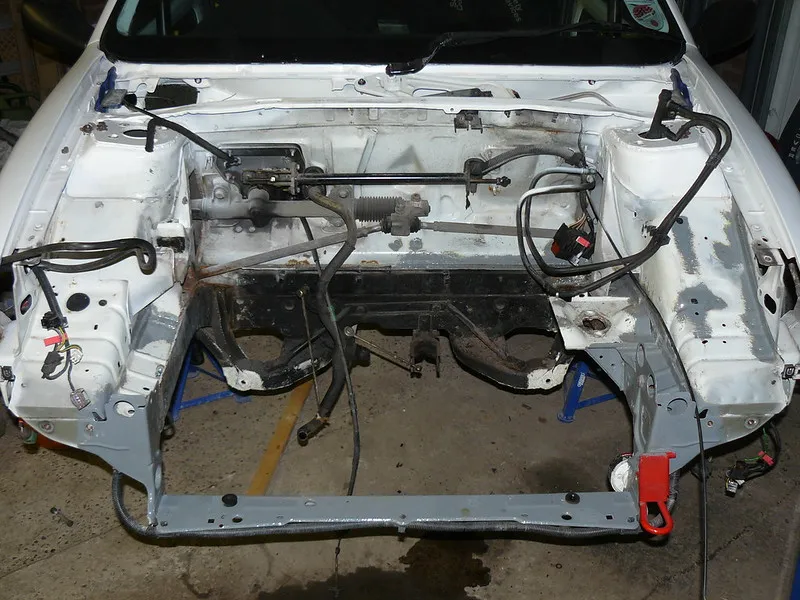 car without engine