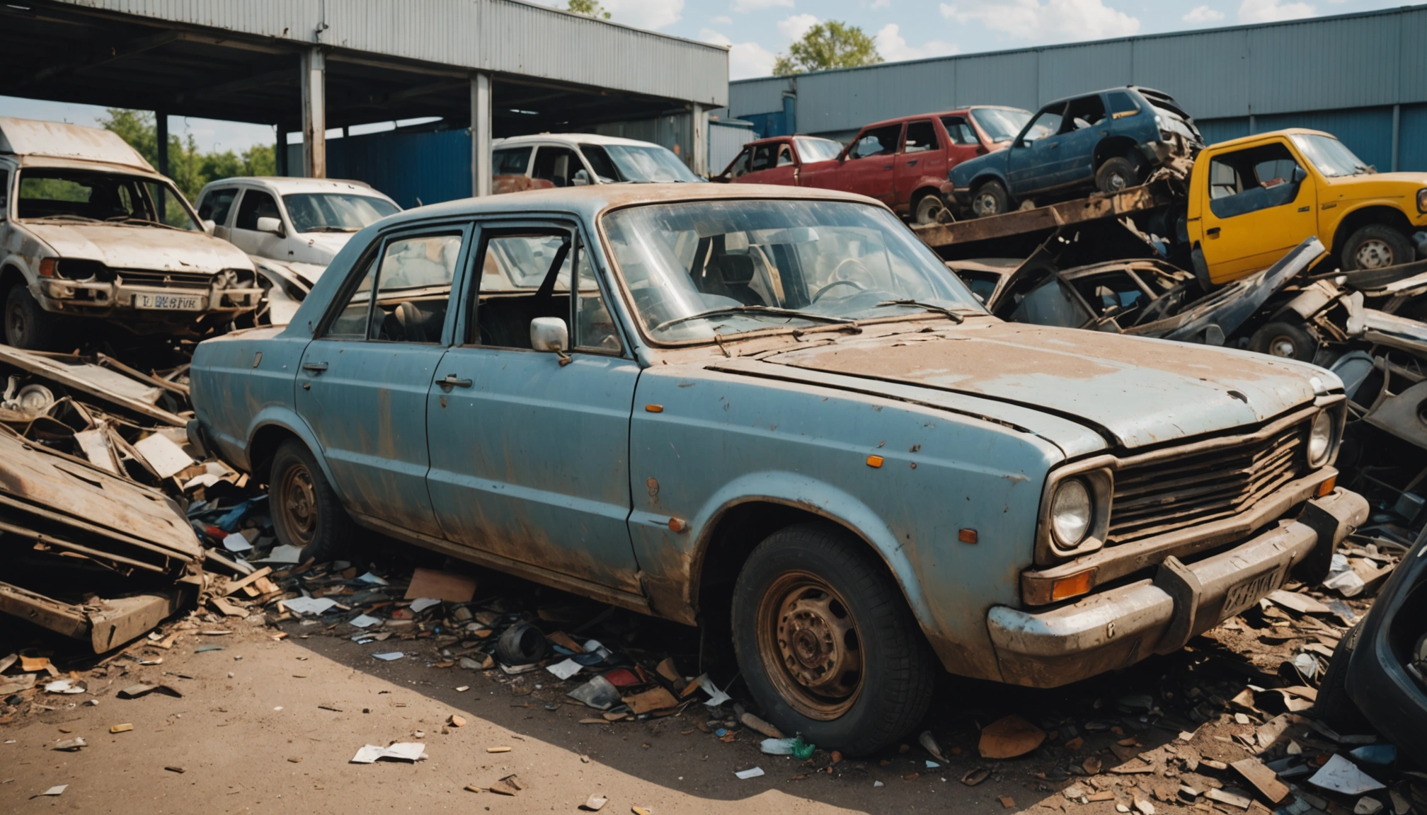 scrap car