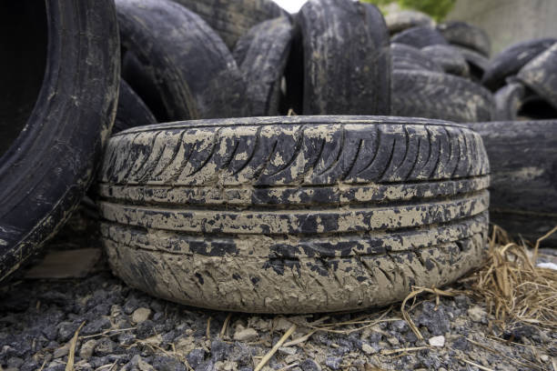 car tyre scrap 