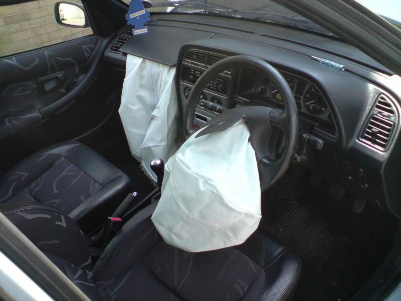 air bags deployed