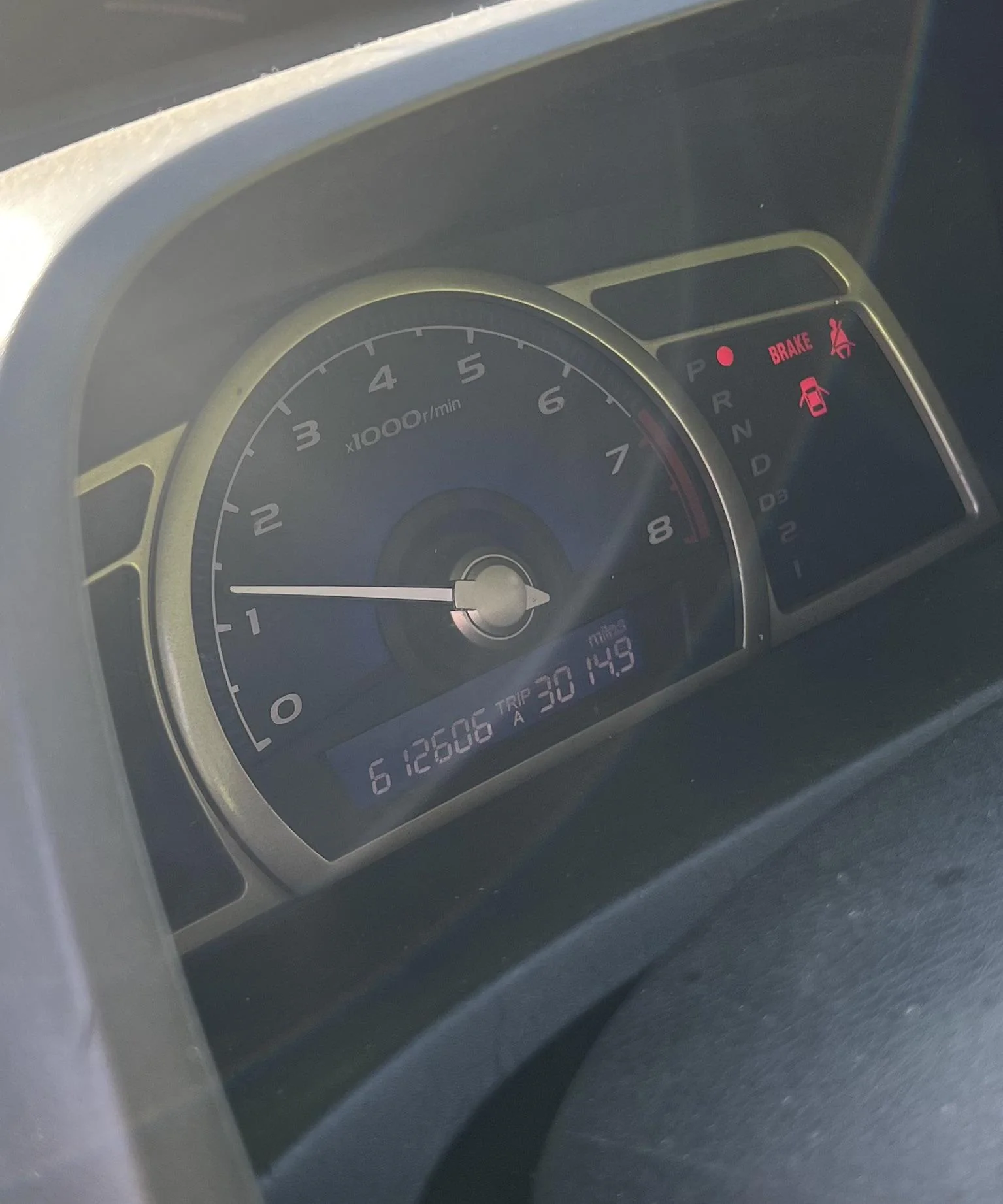 high mileage car
