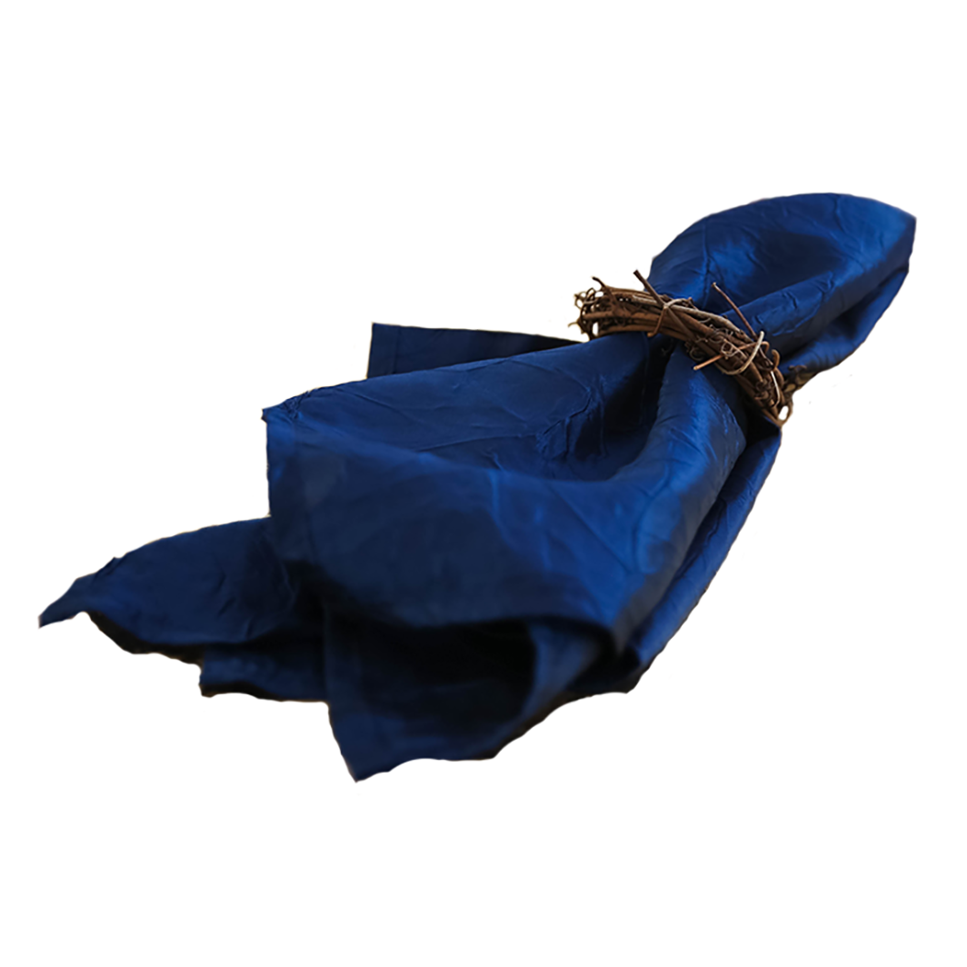 Navy Taffeta Napkins