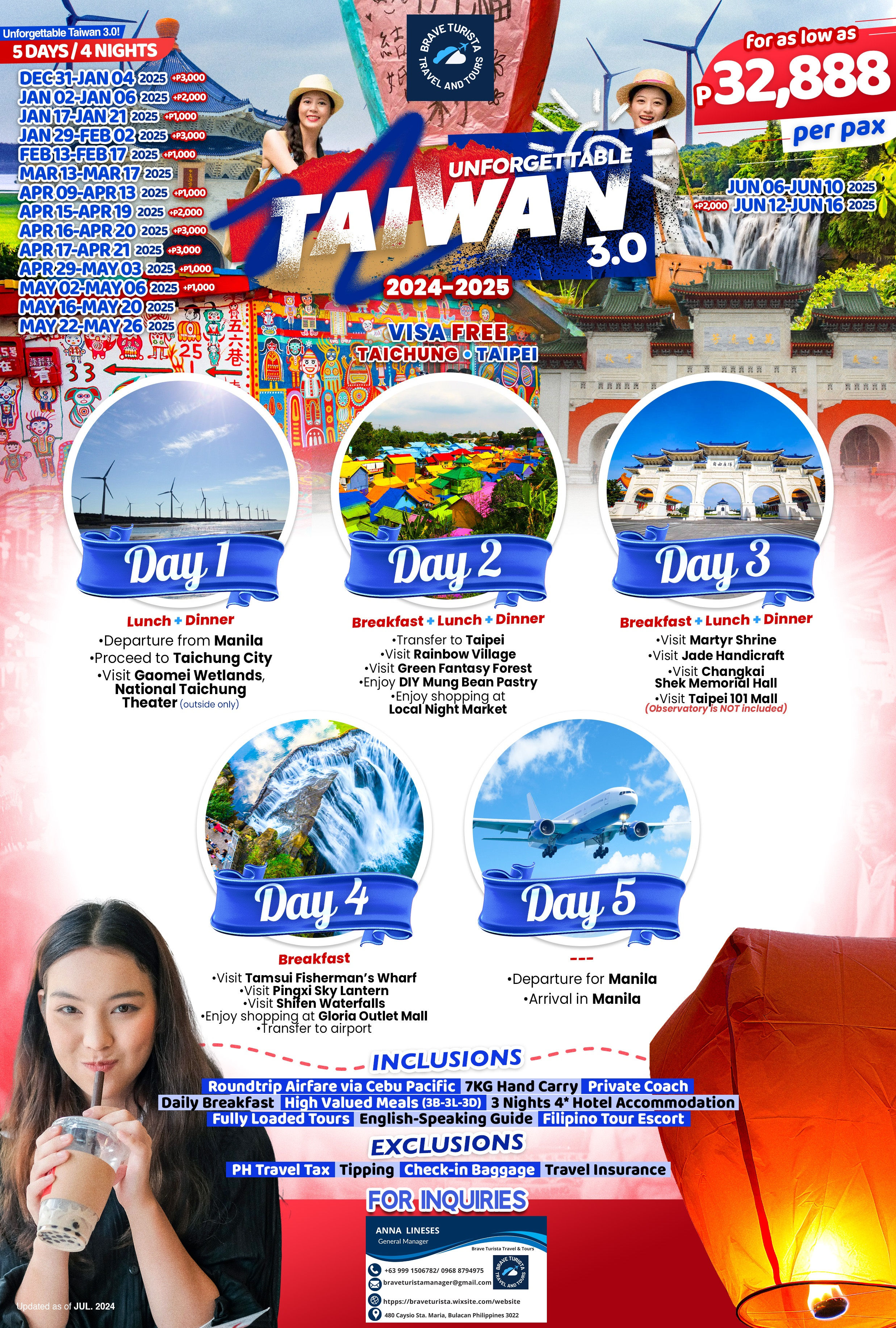 TAIWAN TOUR PACKAGE