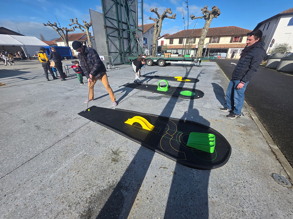 Miniature : Mini Golf portatif