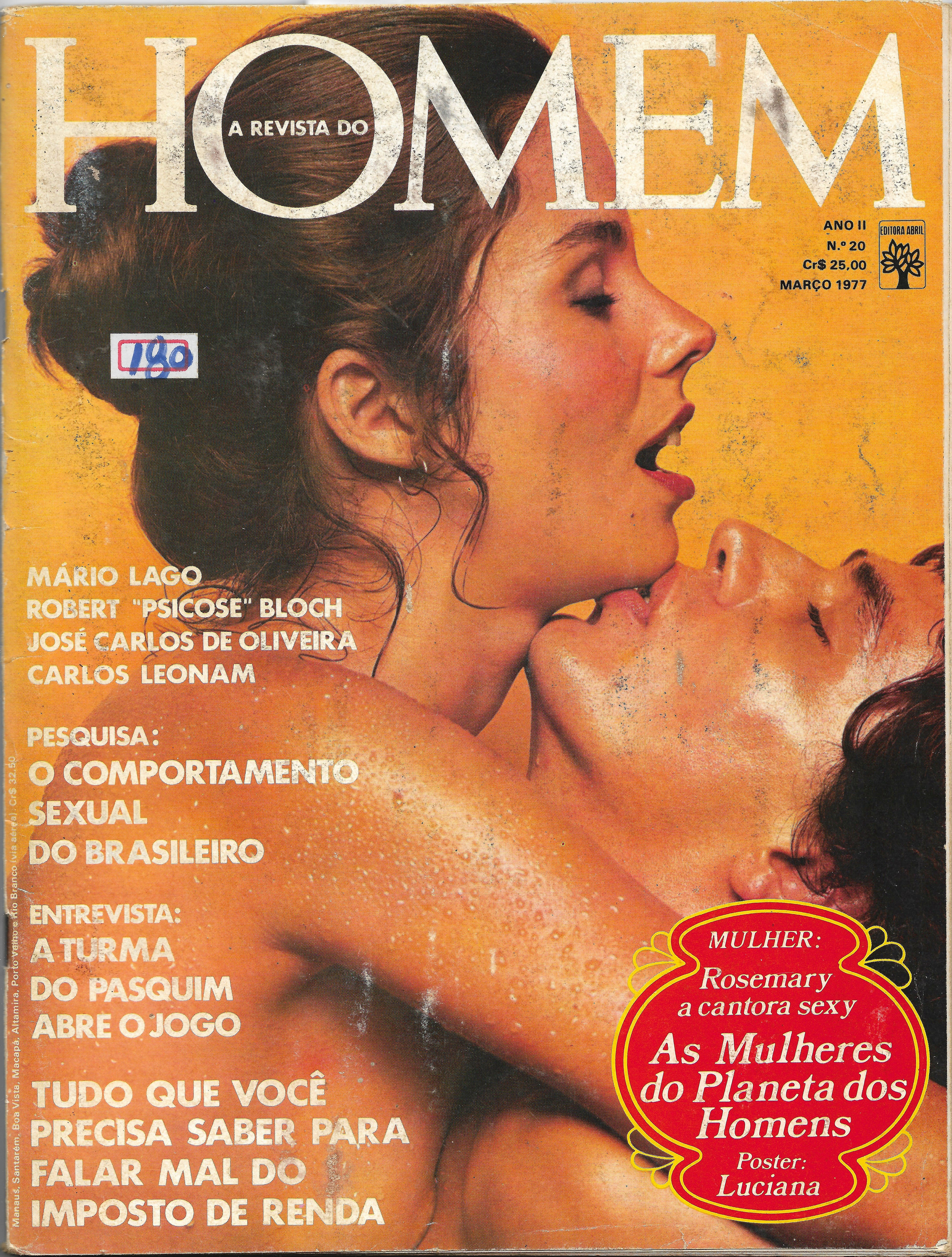 Playboy Brasil - Março/1977 - Nº 20 - Silvana e Pascal