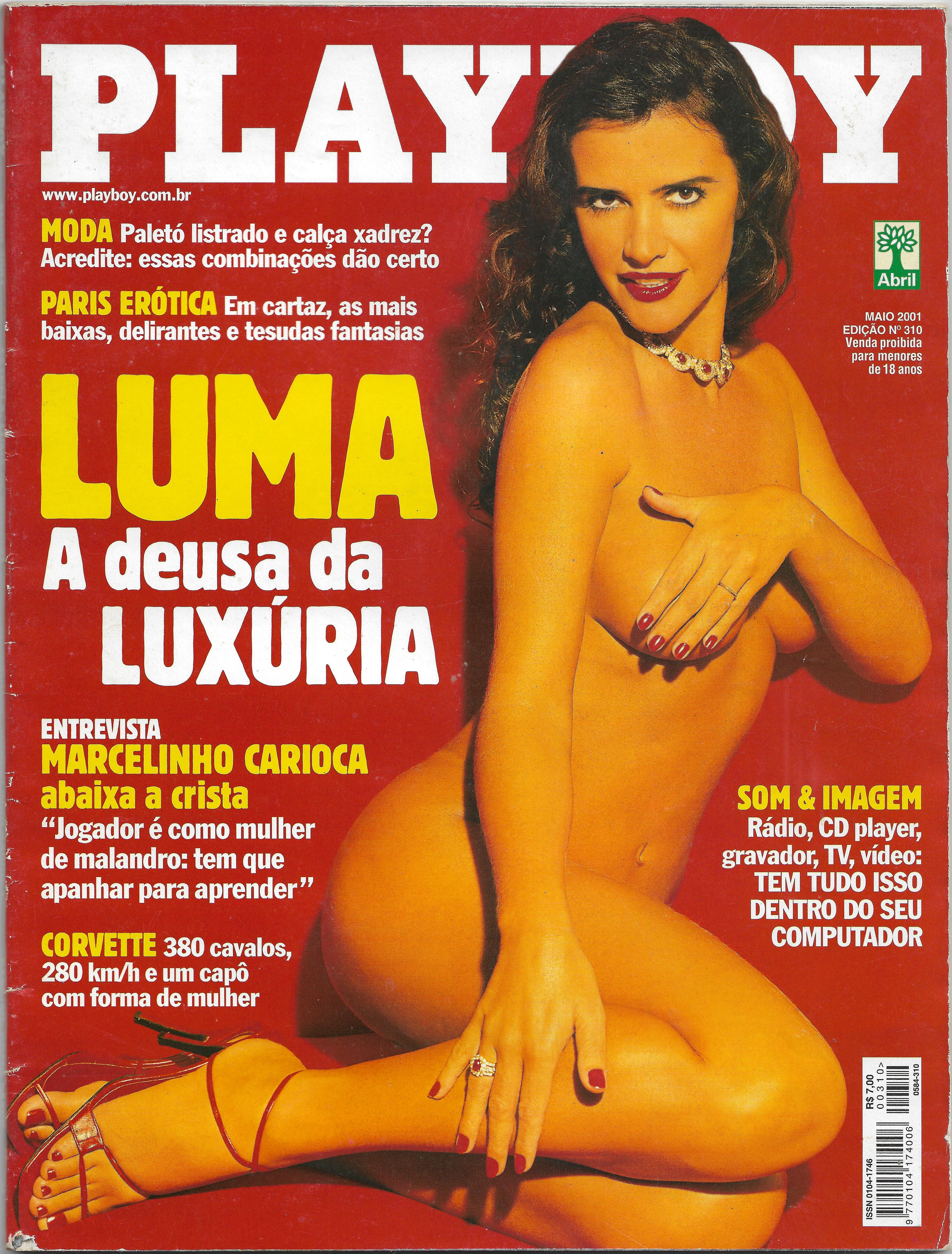 Playboy Brasil - Maio/2001 - Nº 310 - Luma de Oliveira