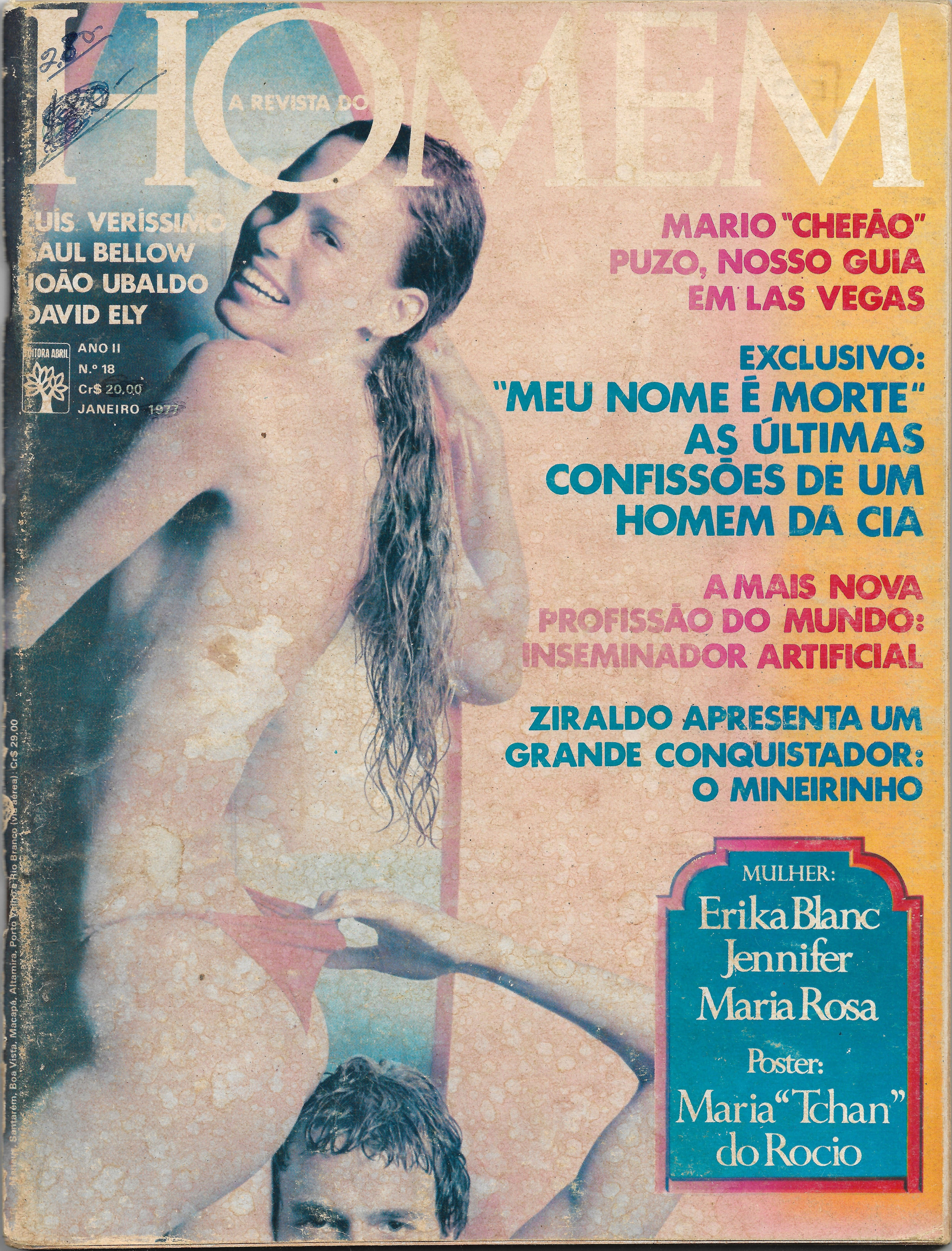 Playboy Brasil - Janeiro/1977 - Nº 18 - Vicky e René