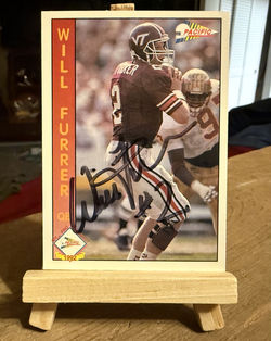Will Furrer football card