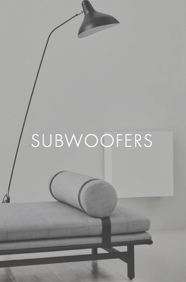 subwoofer minimal chic da parete customizzabile