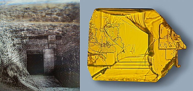 Time Structure Diptych IX by Brandon Hudson