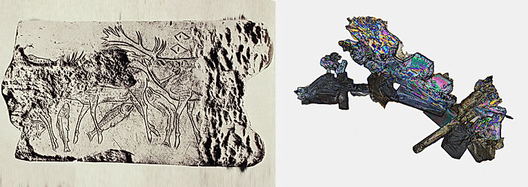 Time Structure Diptych VII by Brandon Hudson