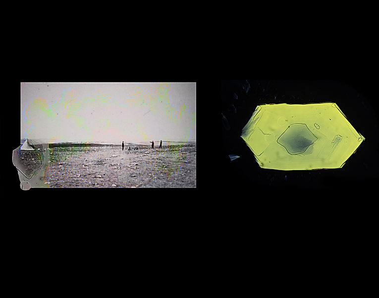 Time Structure Diptych XXV by Brandon Hudson