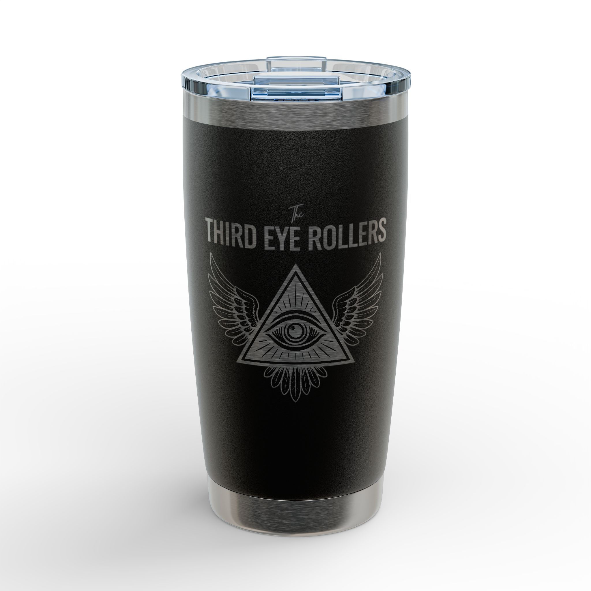 20oz Engraved Tumbler — Third Eye Rollers