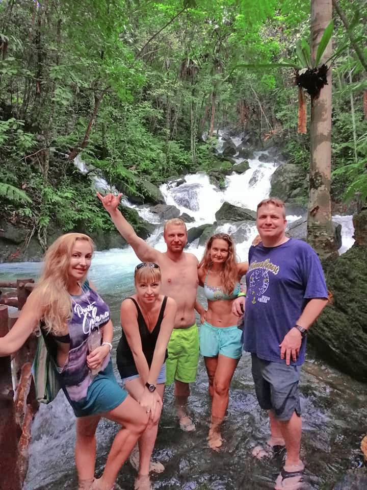 Infinity Farm cascading freshwater pools