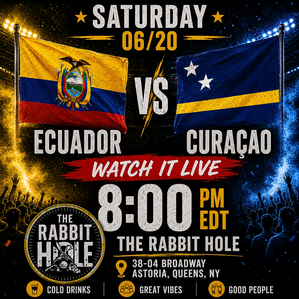 Ecuador vs. Curaçao — World Cup Watch Party