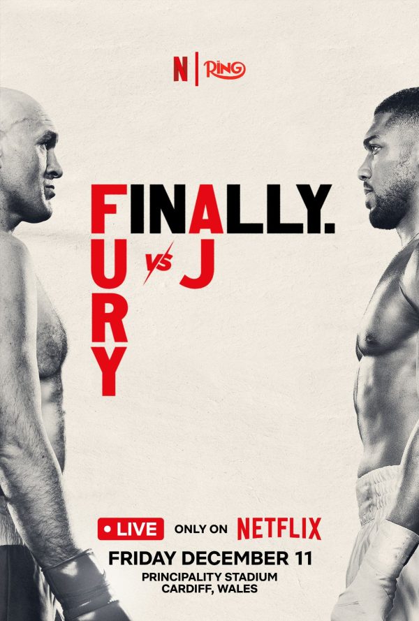 Tyson Fury vs. Anthony Joshua official boxing artwork, December 11