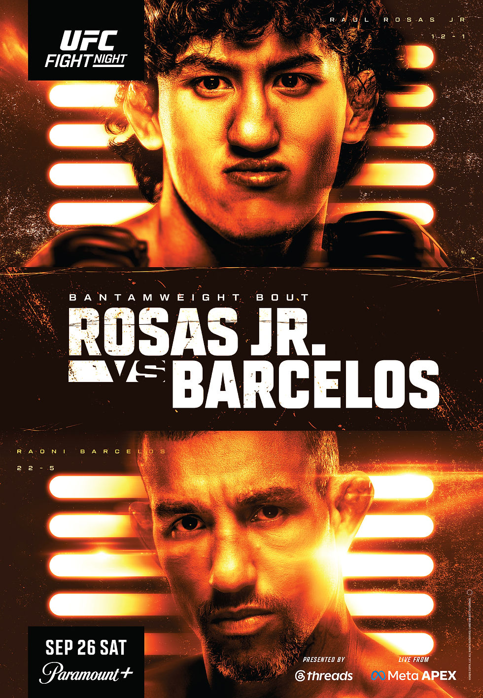 UFC Fight Night: Rosas Jr. vs. Barcelos
