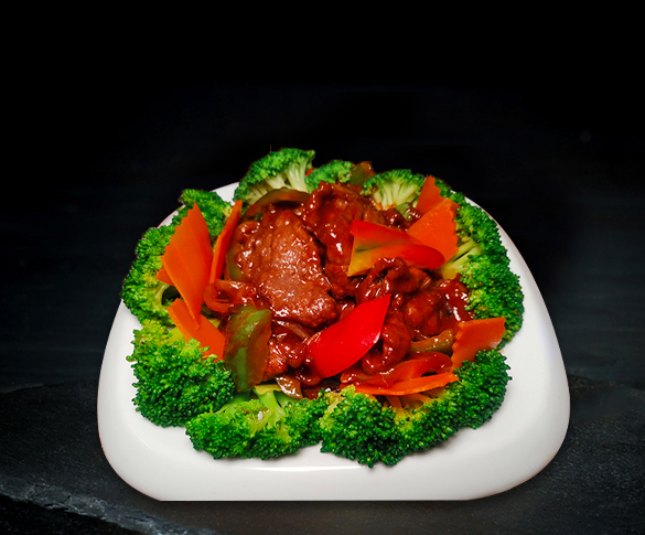 Arranged Food and Objects