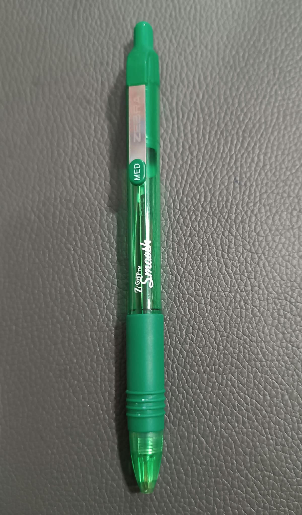 Z-Grip smooth green coloured pen