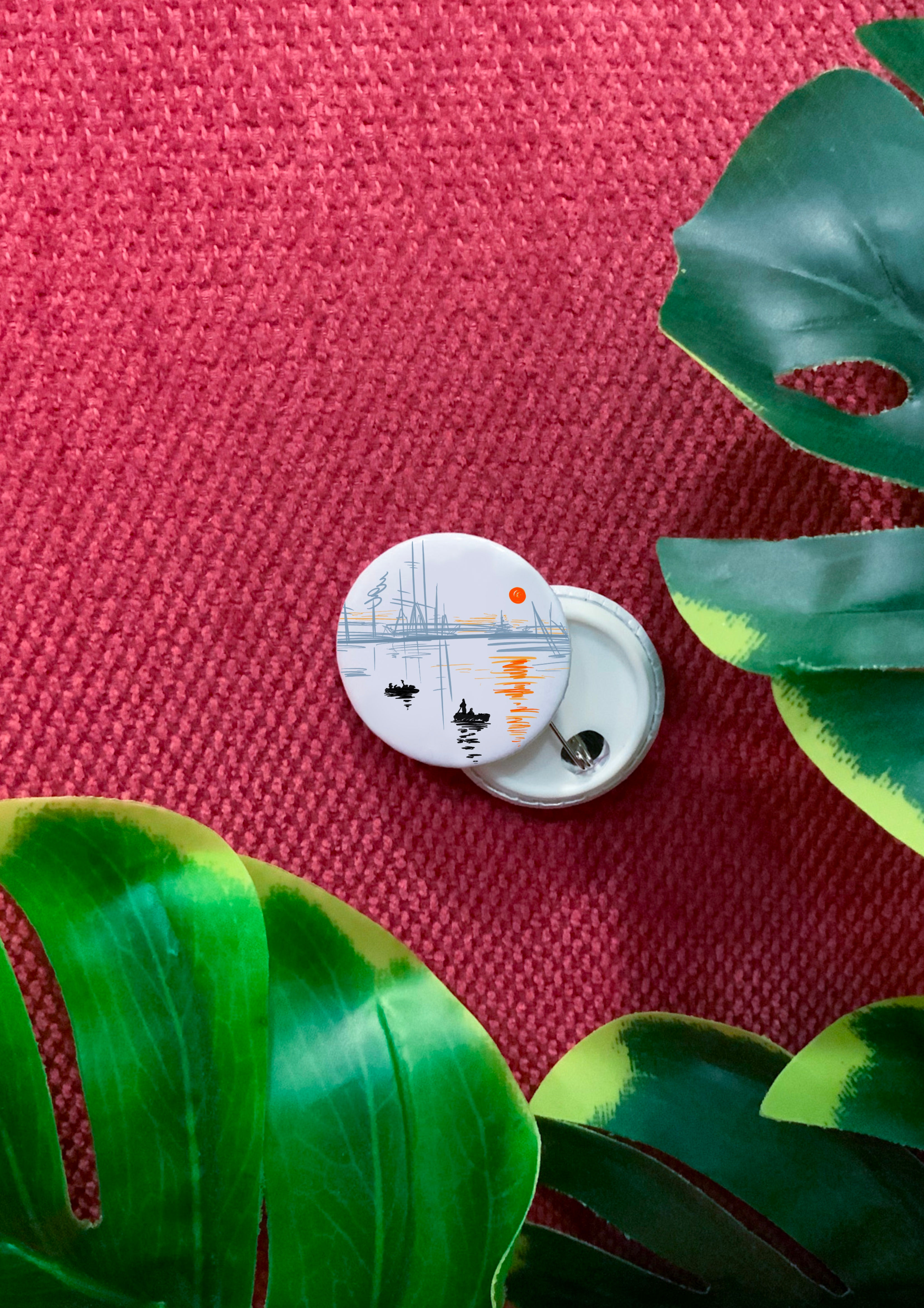 Chapa - Impresión, sol naciente de Monet