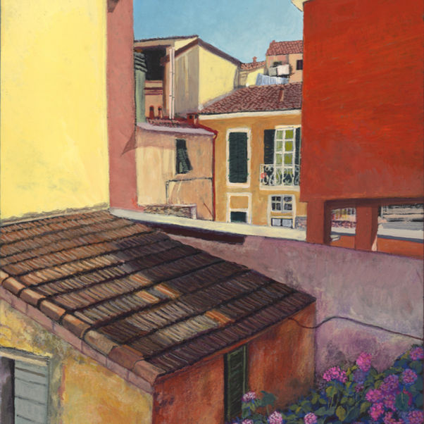 Liguria. Coloured houses, the sun, the scent of the sea, of flowers and focaccia