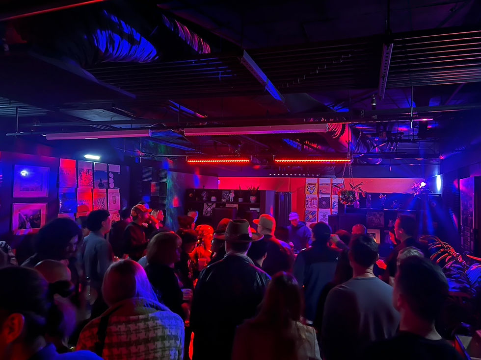 Foot Work Records DJ Booth