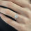 Thumbnail: 925 Sterling Silver Moissanite Twisted Rope Band Ring