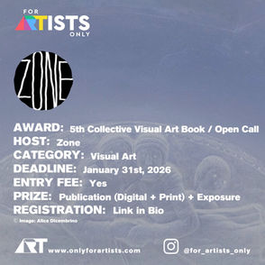 Zone - 5th Collective Book: Call for Entries