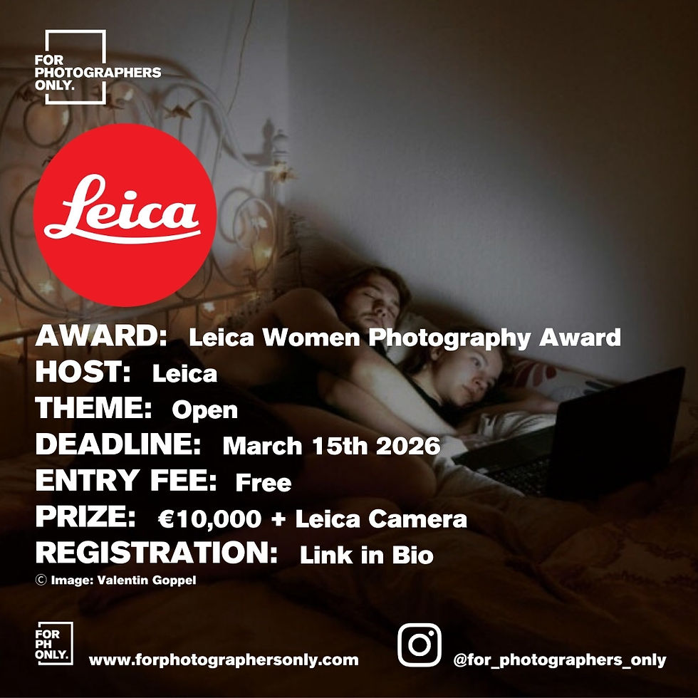 Leica Camera - Leica Women Photography Awards