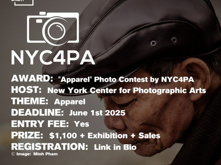 NYC4PA - "Apparel" International Juried Photography Call for Entry