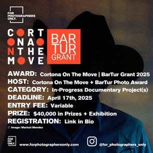 Bartur Photo Award - Cortona On The Move | BarTur Grant