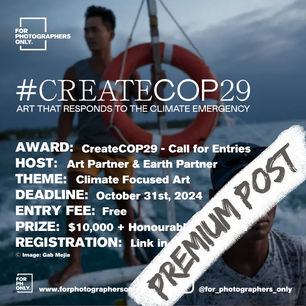 Art Partner - CreateCOP29 - An Open Call for Climate-Focused Art