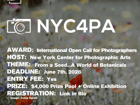 NYC4PA - "From A Seed...A World of Botanicals" Call for Entries