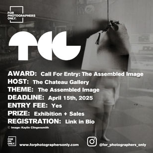 The Chateau Gallery - Call For Entry: The Assembled Image