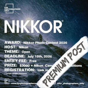 Nikon - 74th Nikkor Photo Contest