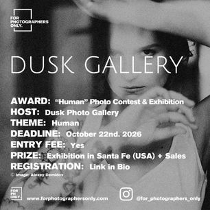 Dusk Photo Gallery - "Human" Photography Exhibition