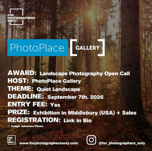 PhotoPlace Gallery - Quiet Landscape: Beauty, Stillness, and Connection