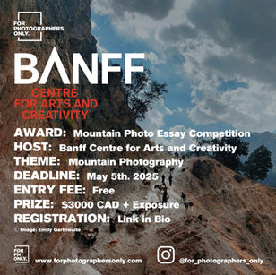 Banff - Mountain Photo Essay Competition