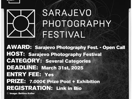 Sarajevo Photography Festival 2025 - Call for Entries