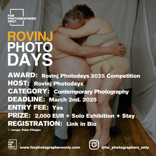 Rovinj Photodays 2025 - Photo Competition