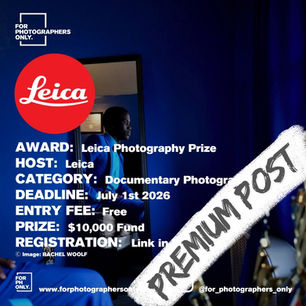 Leica Photography Prize 2026