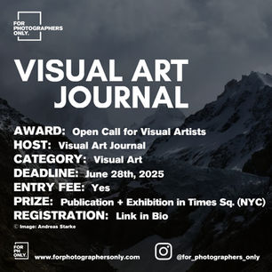 Visual Art Journal - Open Call for Visual Artists