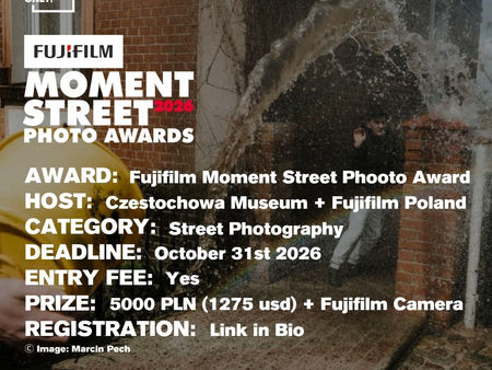 Fujifilm - Moment Street Photo Awards 2026
