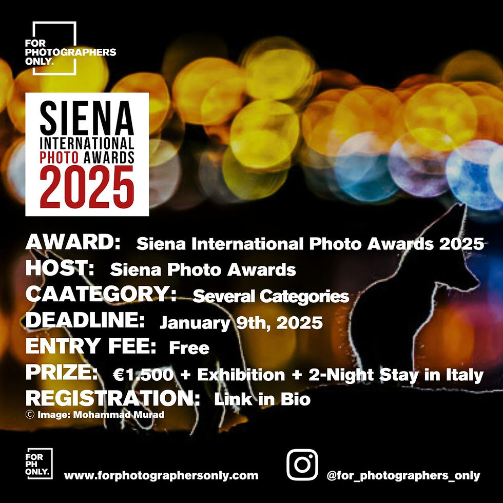 Siena International Photo Awards 2025